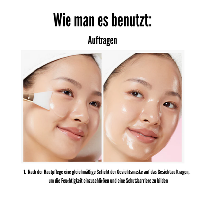 Collagen Wrapping Maske mit Pinsel