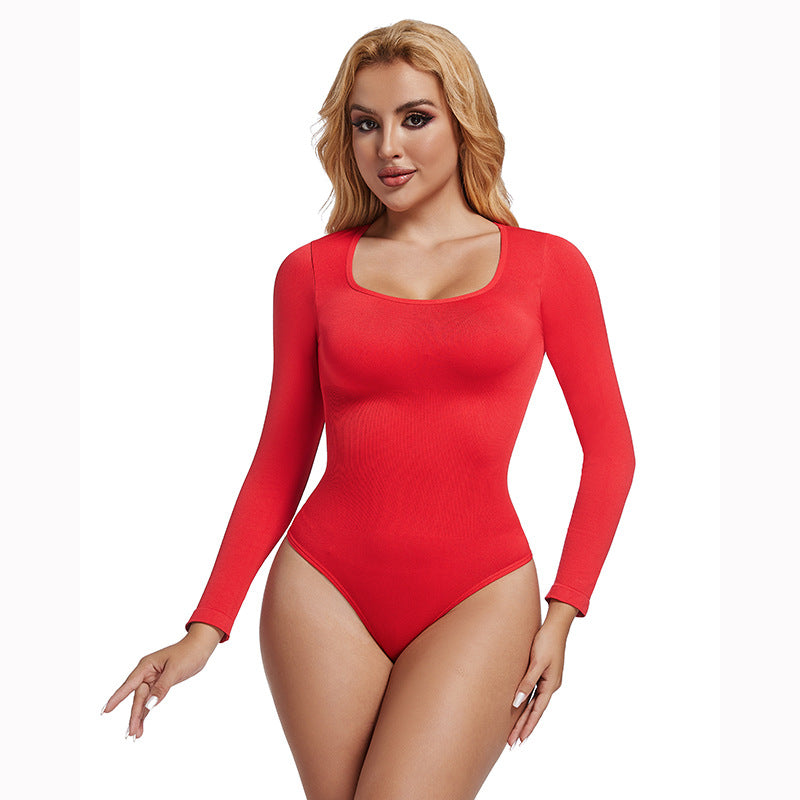 Long Sleeve Thong Shapewear